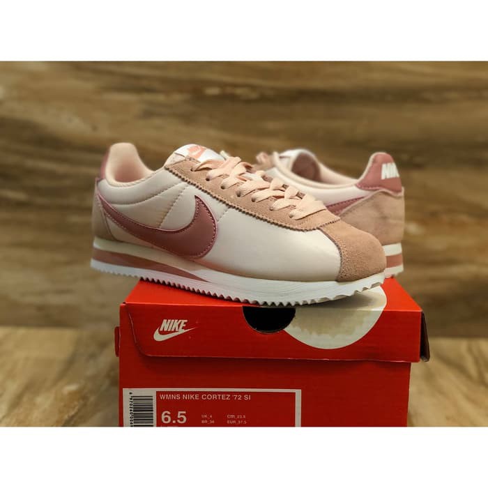 nike cortez baby pink