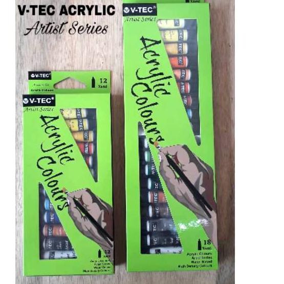 

1.1 V-TECH ACRYILIC COLOUR 12W DAN 18W/ Cat Acrylic ✤