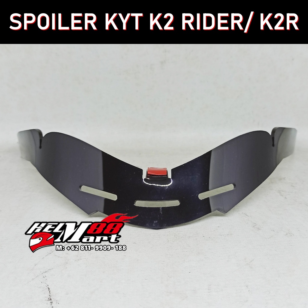 Spoiler KYT K2 Rider - Spoiler Helm KYT K2Rider Spoiler K2R