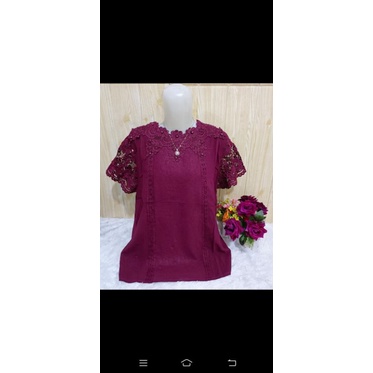 Blus import mix brokat