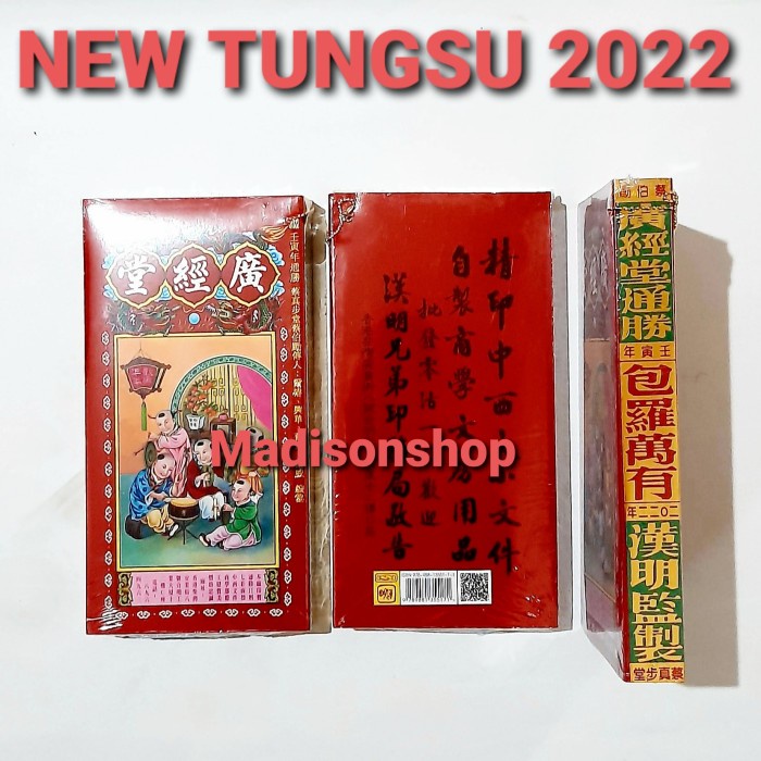 TUNGSU Buku Ramalan Cina 2022 Buku Ramalan Tahun Baru Imlek Macan Baru Harga Grosir Termurah