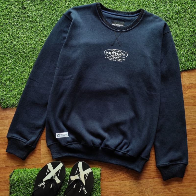 TRIPLE XTREME / CREWNECK MOTHRAY / NAVY MOTHRAY