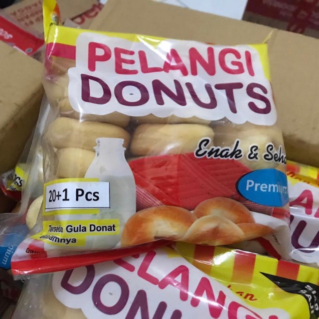 

Donut Pelangi Isi 20