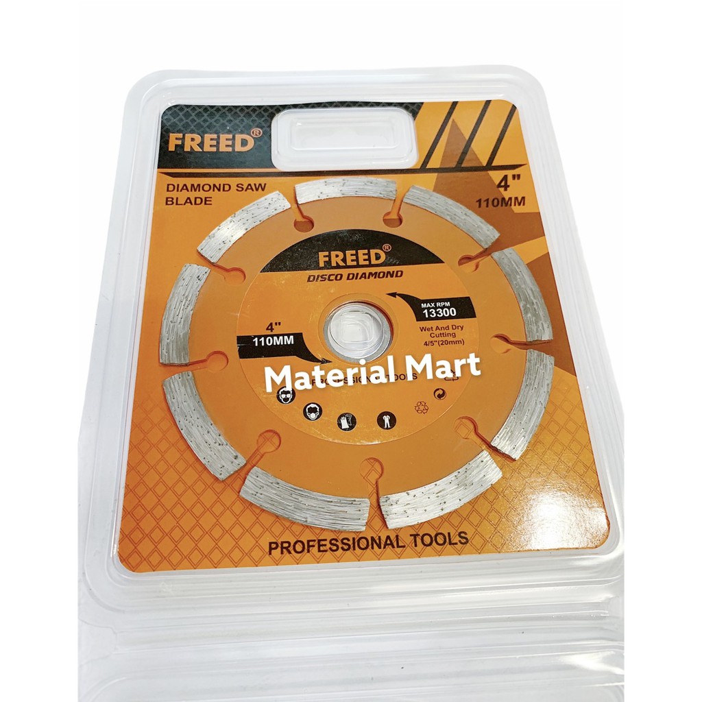 Diamond Wheel 4 Inch Kering Murah | Mata Potong Keramik Basah 4&quot; | Wet | Material Mart