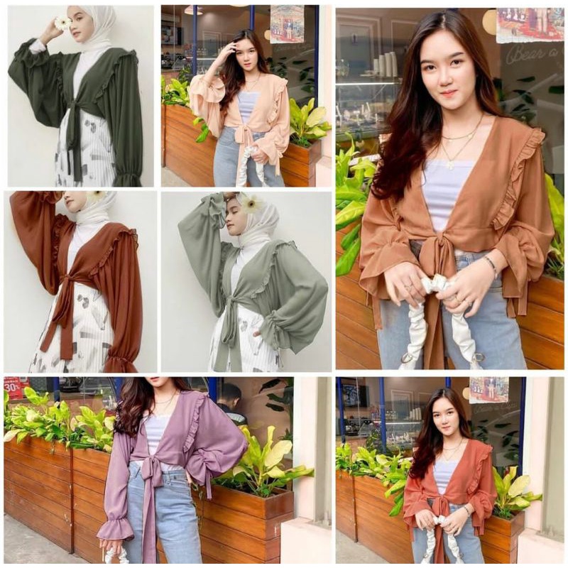 aprila cardi cardi murah kekinian ootd outher rompi cardi