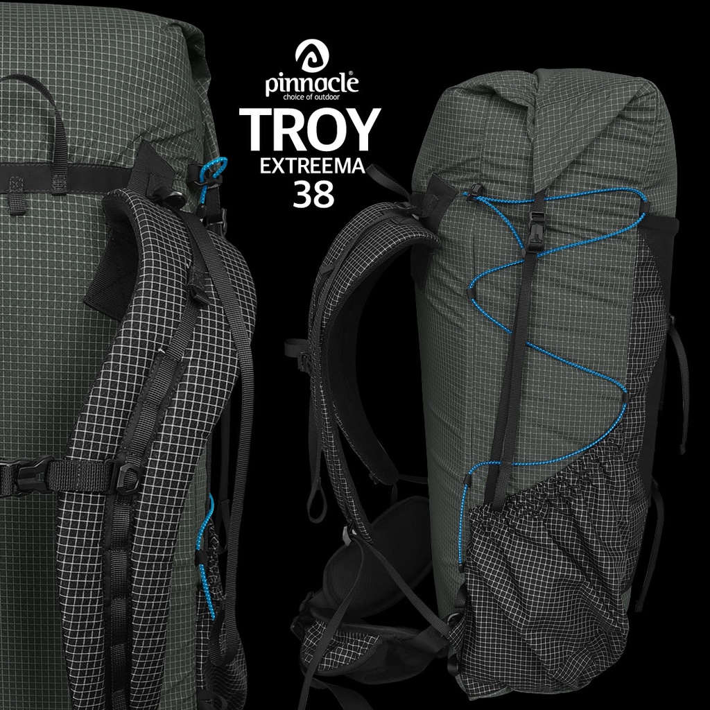 Backpack Pinnacle Troy Extreema 38L - Dark Grey