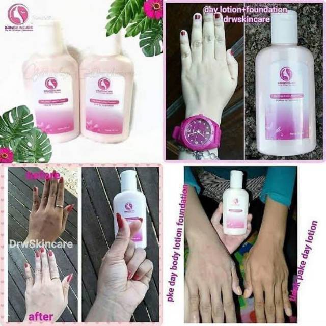 Body Lotion  Day  Foundation Drw Skincare
