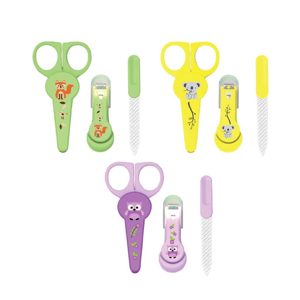 Baby Safe Manicure Set / Set Gunting Kuku Bayi RKM102