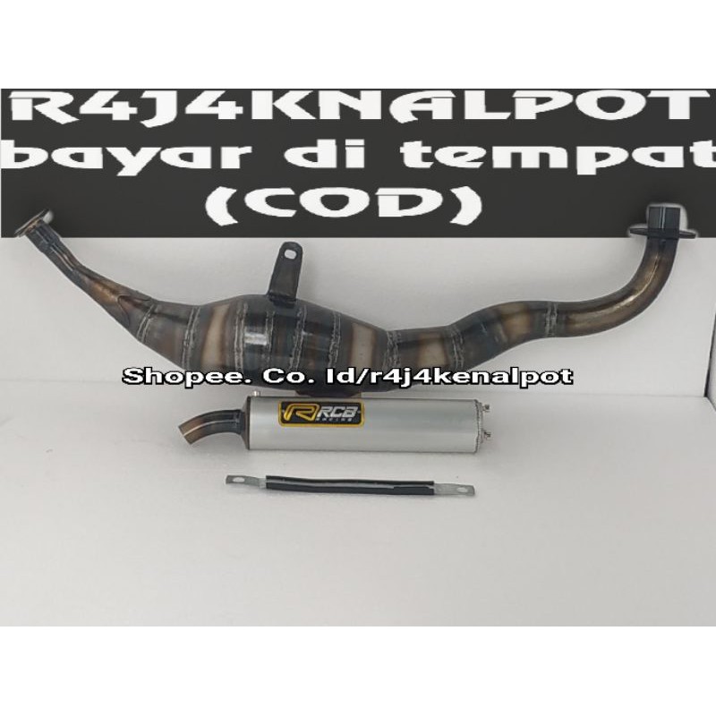 Knalpot fiz r Fizr F1zr kolong model Scorpio skorpio Kalajengking silincer slincer alumunium rcb