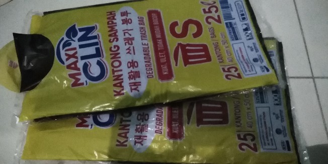 2 Pack Plastik Sampah All Ukuran [s,m,l,xl]