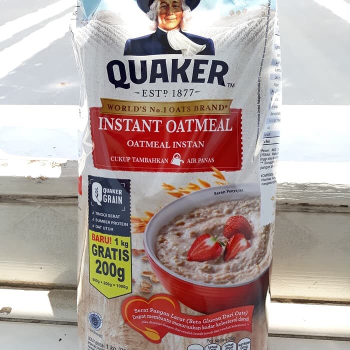 

Quaker oat 800gr+200 / quaker oats instant