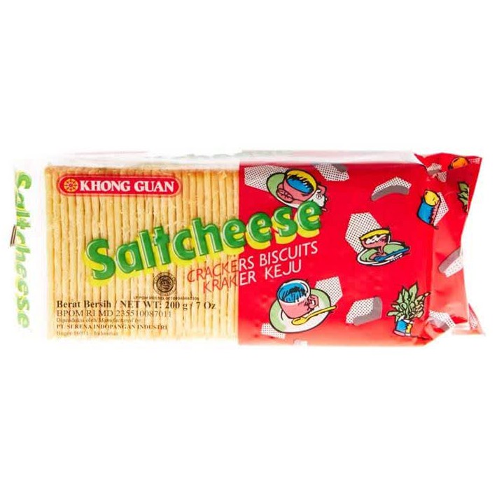 

Khong Guan Saltcheese - 200 gr