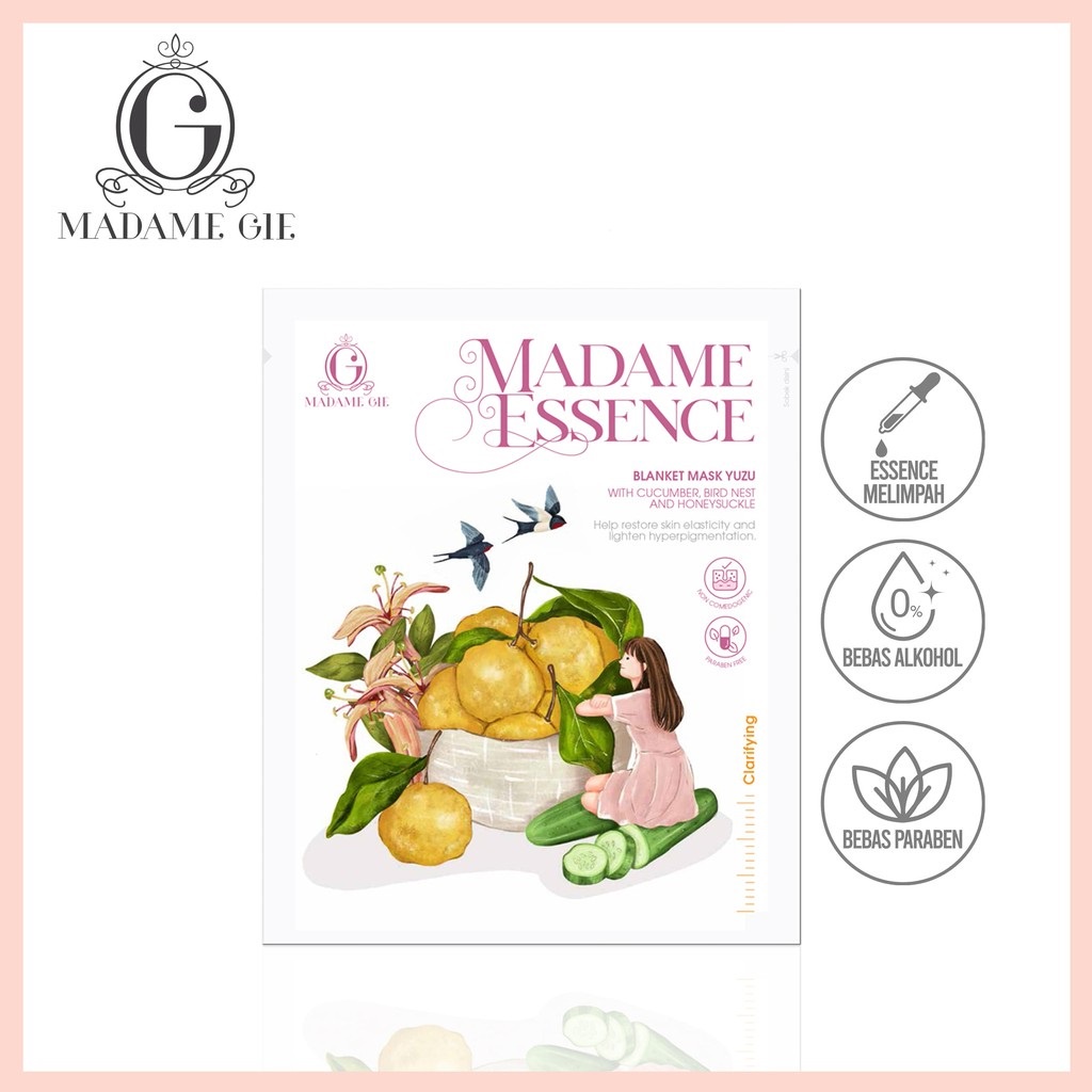 Fashion Fair - Madame Gie Madame Essence Blanket Mask - Skincare Masker