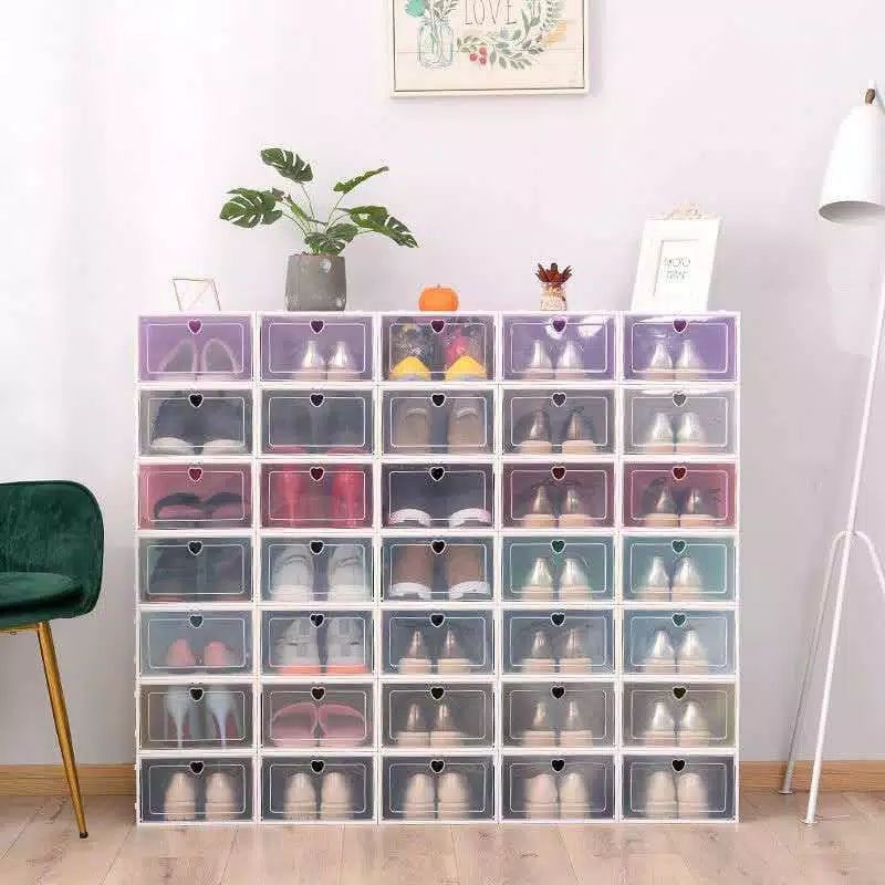 Rak Sepatu Kotak Ukuran L (Max Muat Sepatu Size 44) / Shoe Box