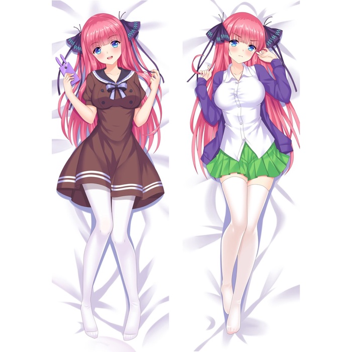 Dakimakura Sarung Guling Anime Nino Nakano 5Toubun 6