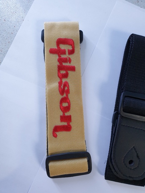 Strap Gitar dan Bass Polos Gibson Fender Tali Selempang Jakarta Murah