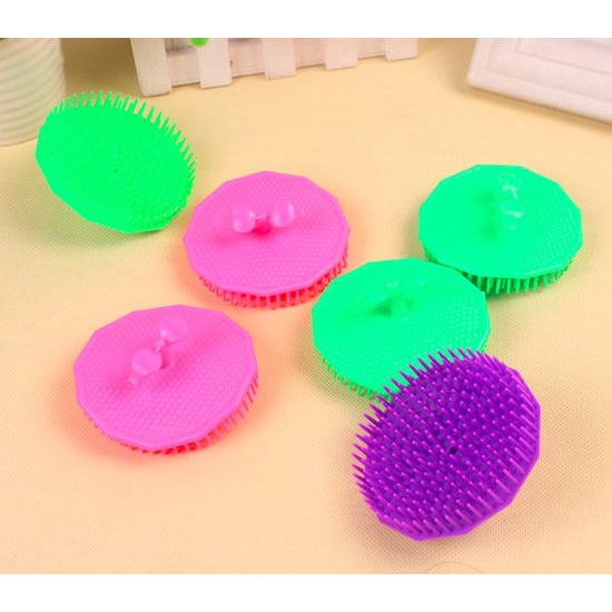 RGAKSESORIS Sisir Keramas Bulat Plastik / Sisir Salon / Perawatan Rambut-2