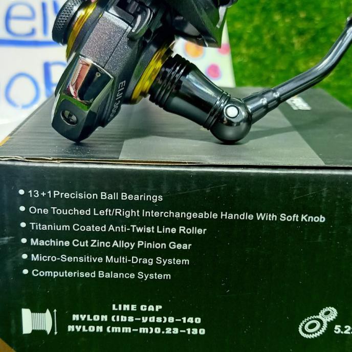 Eklusif Reel Fugu Eiji 3000 Powerhandle Hemat