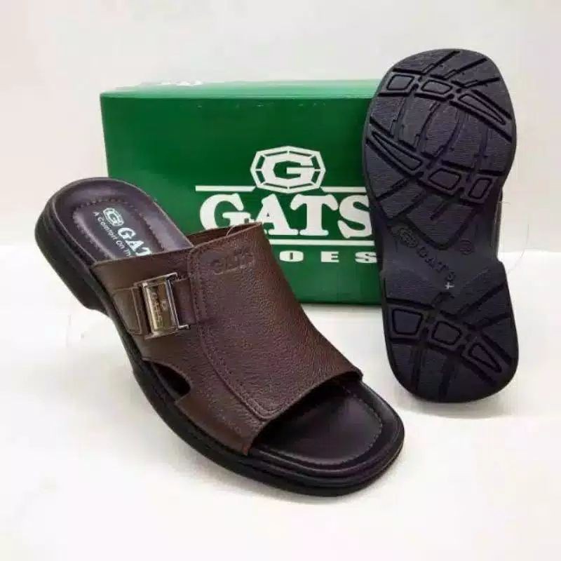 Gats OR 611 || OR611 Coklat Sandal Kulit ORIGINAL GATS SHOES