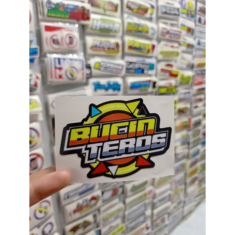 sticker printing BUCIN TEROS