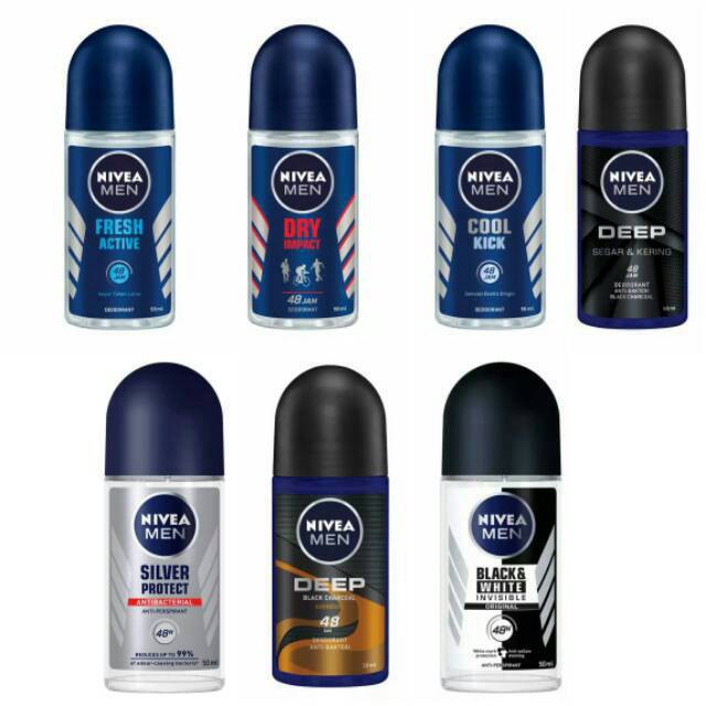 NIVEA DEODORANT ROLL ON MEN 25 &amp; 50ML