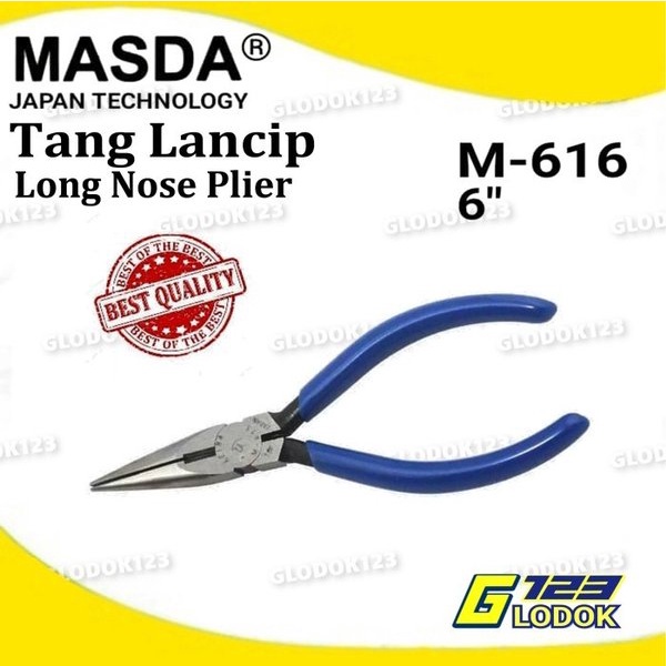 Tang Lancip 6 inch MASDA M616 Original Japan