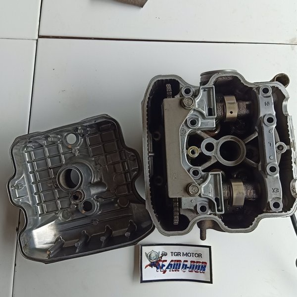 blok block head kepala mesin isi set kap noken as klep ori honda cbr 250r 250 r kyj pnp crf rally 25