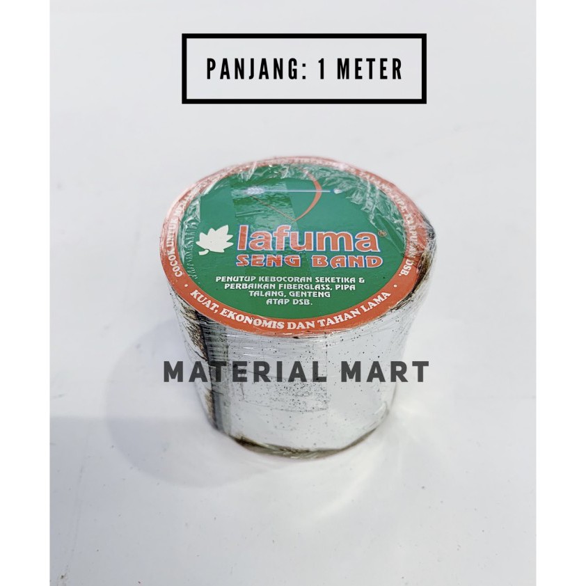 Seng Band Kecil Anti Bocor | Lakban | Isolasi Atap Genteng | Lem Talang | Material Mart