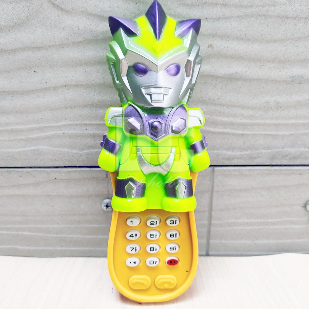  Mainan  Anak HP  Ultraman Musik Mainan  Handphone Lipat 