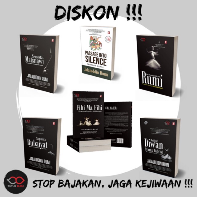Paket Buku Jalaluddin Rumi