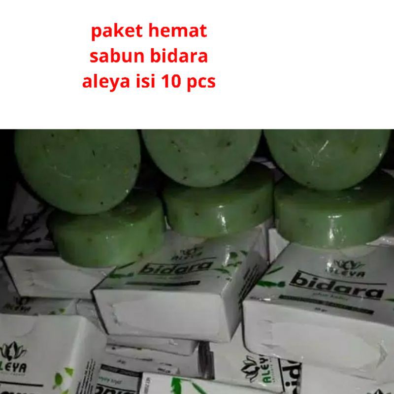 paket hemat sabun bidara aleya isi 10 pcs /bpom/asli / sabun glowing