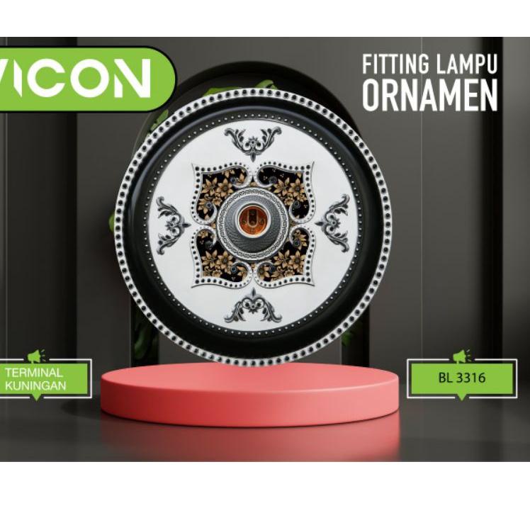 Baru Aman VICON FITTING LAMPU ORNAMEN / ornamen lampu / fitting lampu ornamen / fitting lampu hias ornamen / VITING ORNAMEN / VITING LAMPU ORNAMEN / VITING LAMPU MOTIF