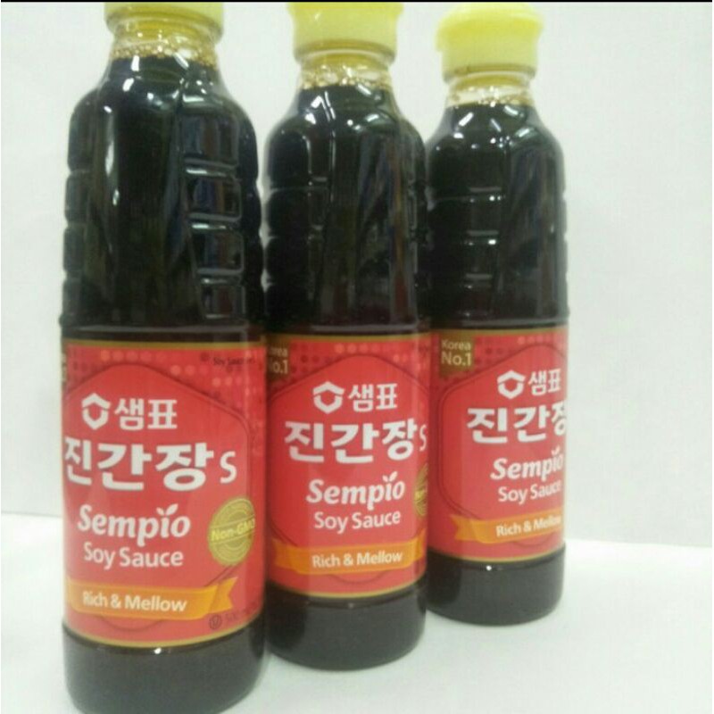 

SEMPIO Soy Sauce Jin-S (Ganjang S)/ Saus Kedelai Asin 500ml