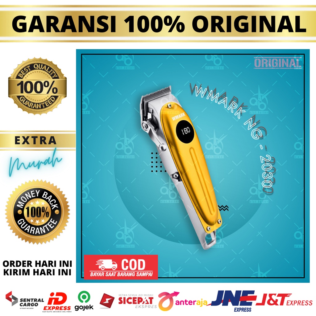 Wmark NG 2030 Hair Clipper Full Metal Alat Cukur Elektrik Barbershop