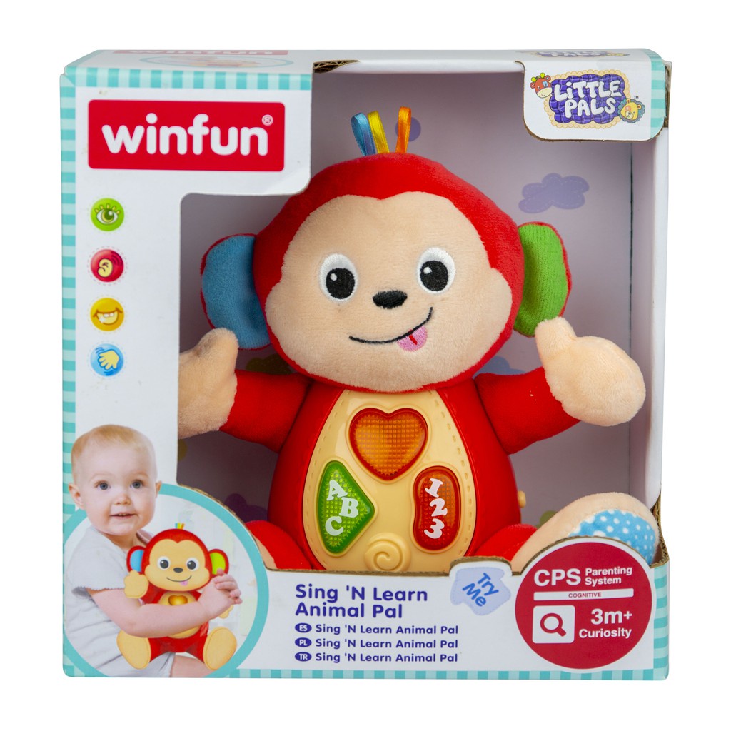 WINFUN Sing N Learn Animal Pal - Mainan Musik