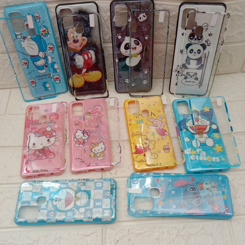 Silikon case hp Samsung A21s case gambar