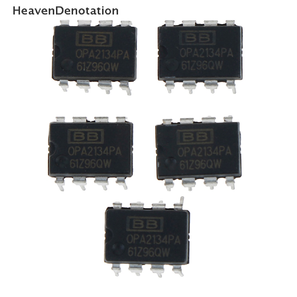 5 Pcs Op Amp Ic Bb / Ti Dip-8 Opa2134Pa Opa2134 100%