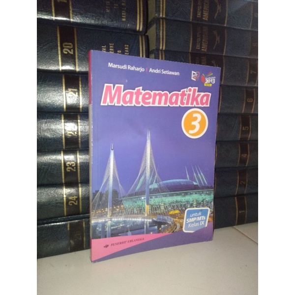 ORIGINAL BUKU MATEMATIKA UNTUK SMP MTS KELAS 3