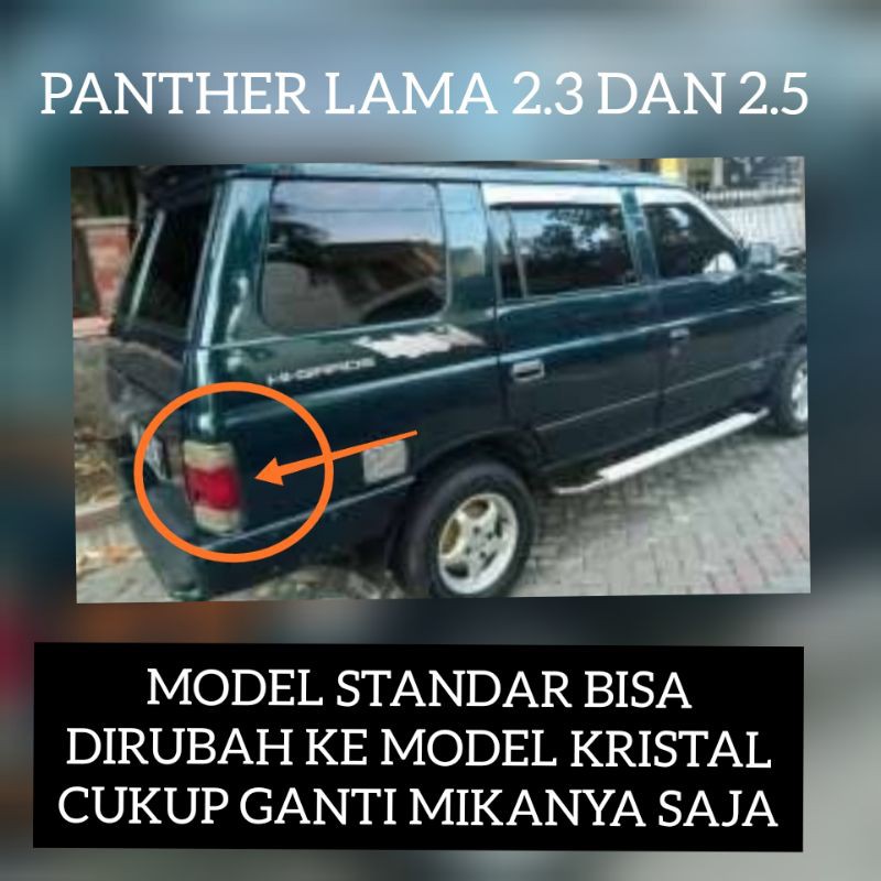 Mika stoplamp panther lama model kristal