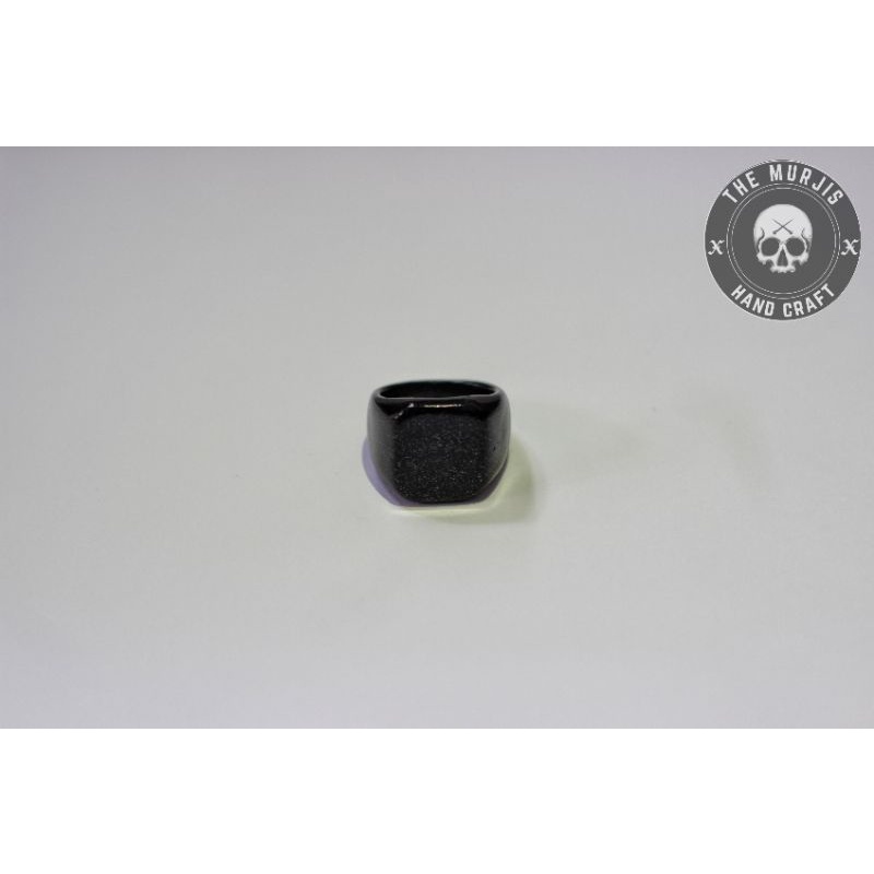 cincin kotak pria/ cincin resin