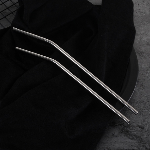 SEDOTAN  LURUS DAN BENGKOK STAINLESS / SEDOTAN  STRAW STAINLESS / SEDOTAN STAINLESS STEEL SUS 304 / Sedotan Stainless Steel Sedotan Besi Lurus Bengkok Lengkung Warna Titanium / SEDOTAN STAINLESS STRAW SEDOTAN LURUS BESI STAINLESS ANTI KARAT SILVER BEST