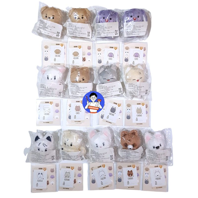 READY STOCK | THE BOYZ COCO MINI DOLL ALL MEMBER SANGYEON JACOB YOUNGHOON HYUNJAE JUYEON KEVIN NEW Q