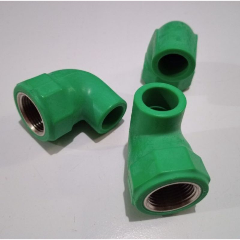 keni drat dalam PPR 1/2 inch / elbow drat dalam 1/2 inch