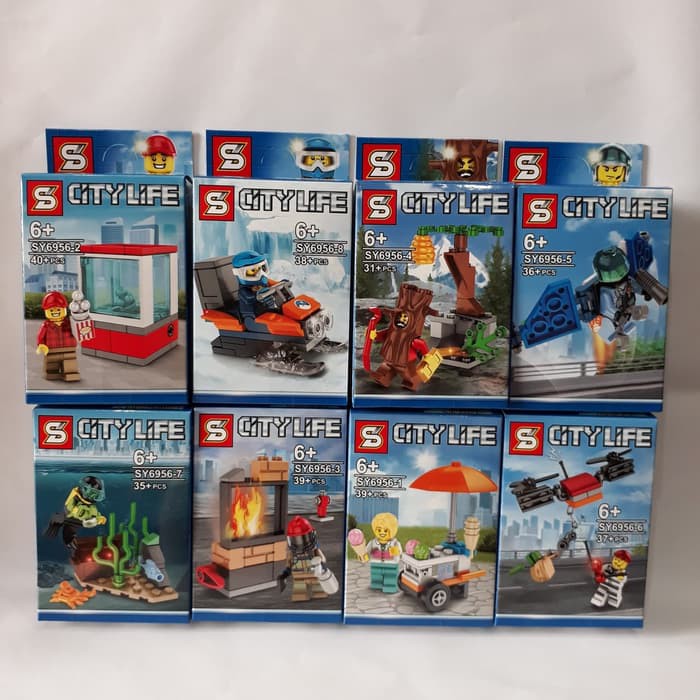 ITN - sy 6956 city life minifigure