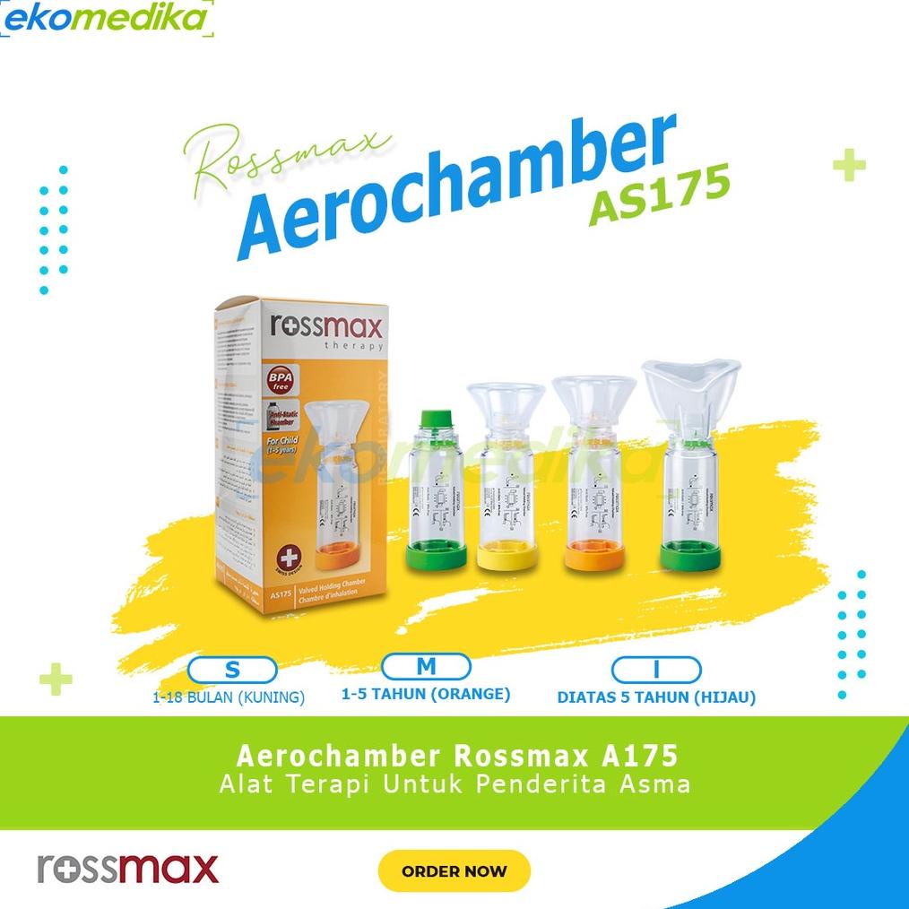 Jual Aerochamber Rossmax As175 Aerospacer Corong Asma Aero Spacer
