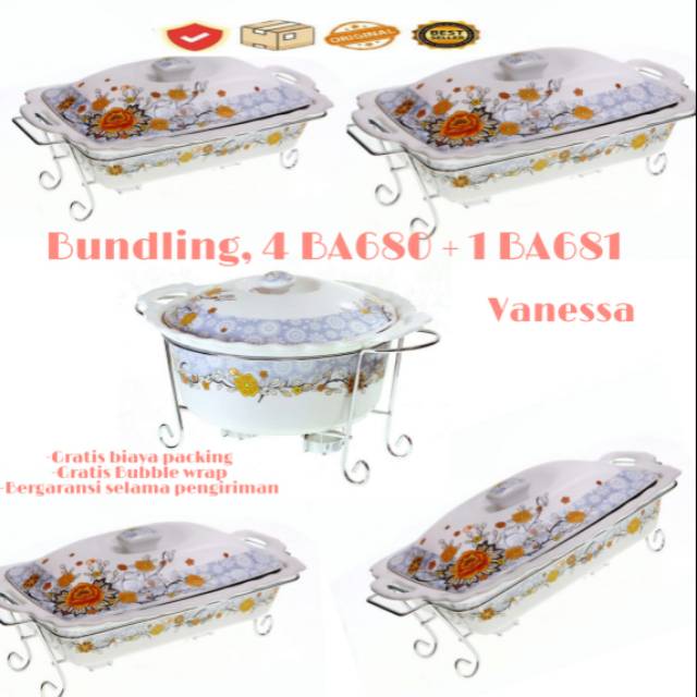 Paket VICENZA Bundling 4 BA680 + 1 BA681