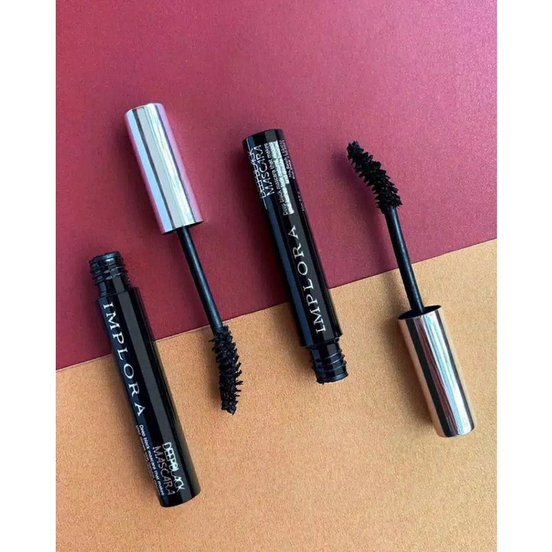 Implora Try These Deep Black Mascara Rumah Cantik 354 Mascara Tahan Lama dan Membuat Bulu Mata Lebih Indah