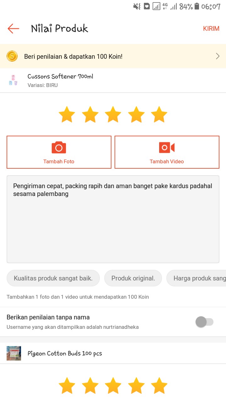 Cussons Softener 700ml