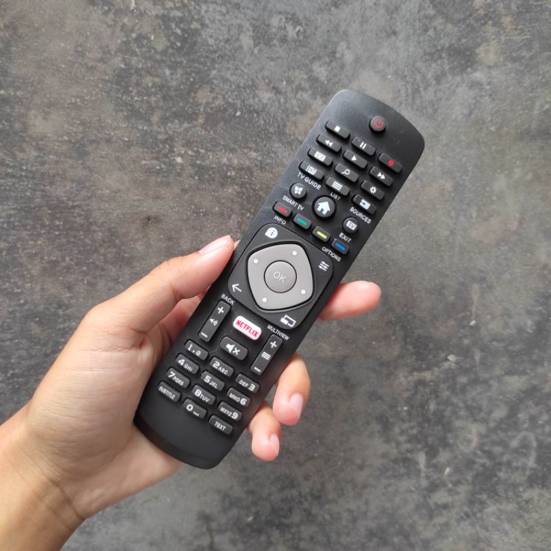 Remot TV PHILIPS LED Digital TV Smart TV Netflix Terbaru 100% New - Remot TV LED PHILIPS Digital Sma