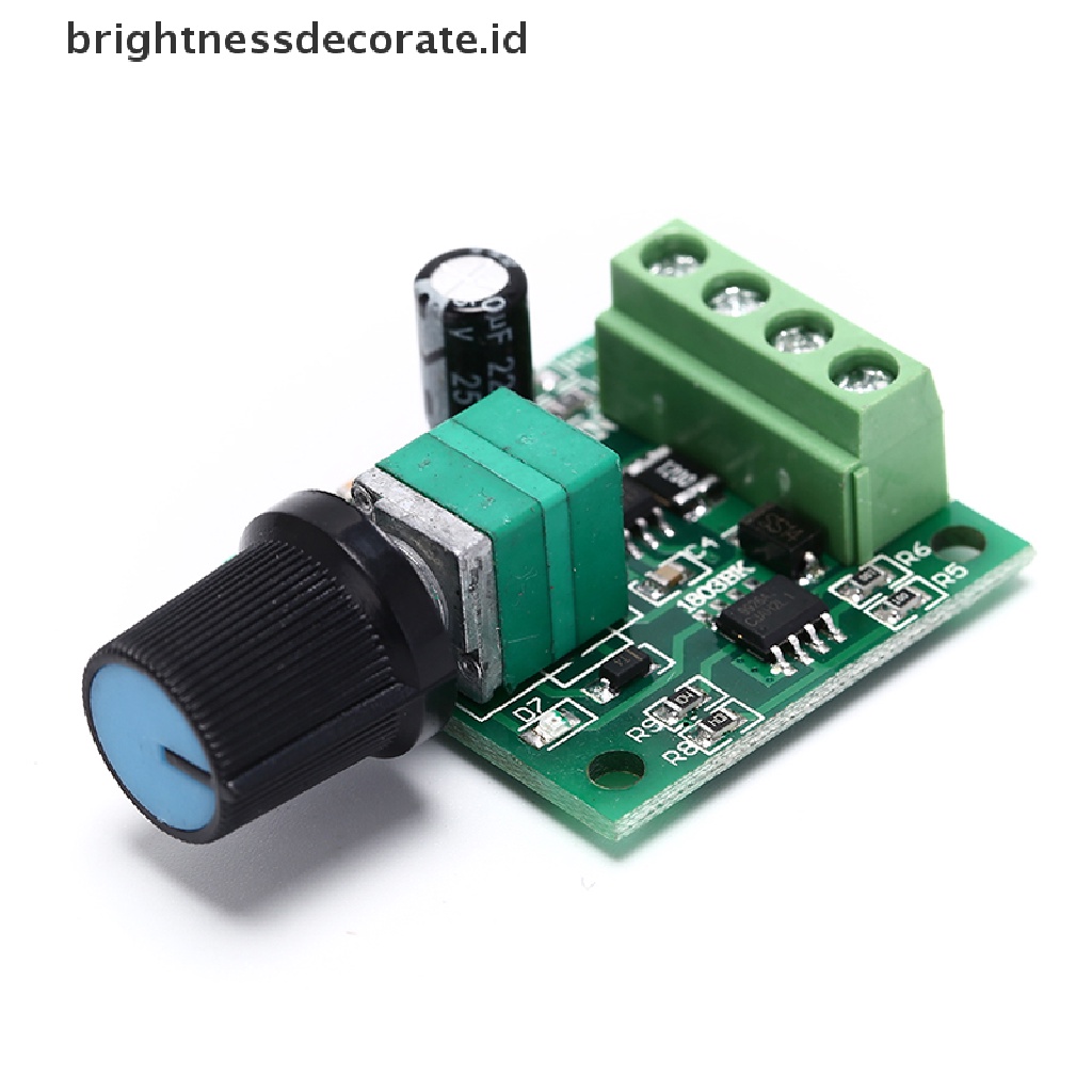 [birth] DC New 1.8V 3V 5V 6V 12V 2A Low Voltage Motor Speed Controller PWM [ID]